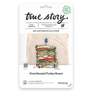 Sliced Oven Roasted Turkey Breast - 6oz