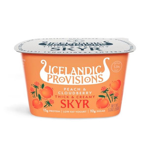 Peach & Cloudberry Skyr Yogurt - 5.3oz