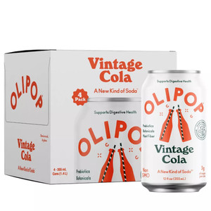 Vintage Cola Prebiotic Soda  4ct - 48fl oz