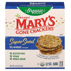 New Size Super Seed Classic Crackers - 4oz