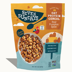 Real Pumpkin Spice Oat Protein Cereal - 8oz