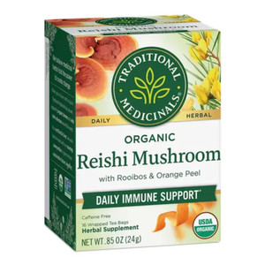 Reishi Mushroom with Rooibos & Orange Peel Tea 16ct - .85oz