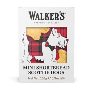 Mini Scottie Dog Shortbread Cookies - 5.3oz