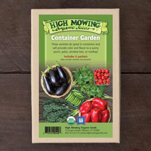 Container Garden Organic Seed Collection - 7pk
