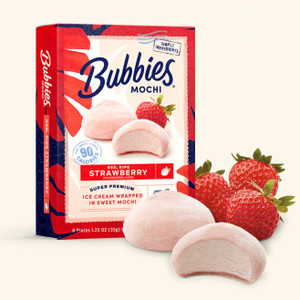Strawberry Mochi Ice Cream 6pk - 7.5oz