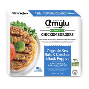 Salt & Black Pepper Chicken Burger - 8 oz