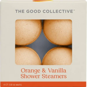 Orange & Vanilla Shower Steamers - 4.0 ct
