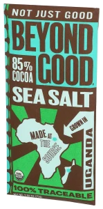 85% Dark Chocolate Sea Salt Bar - 2.64 oz