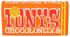 Milk Chocolate Bar with Caramel and Sea Salt - 6.35 oz