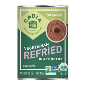 Organic Refried Black Beans