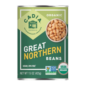Organic Cooked Great Northern Beans