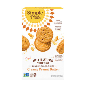 Peanut Butter Stuffed Sandwich Cookies - 6.7oz