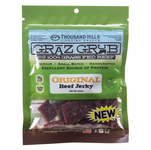 Grass Fed Original Beef Jerky - 2OZ