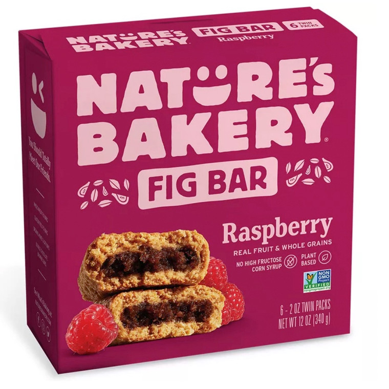 Nature's Bakery Raspberry Fig Bar - 6ct - 2oz ea