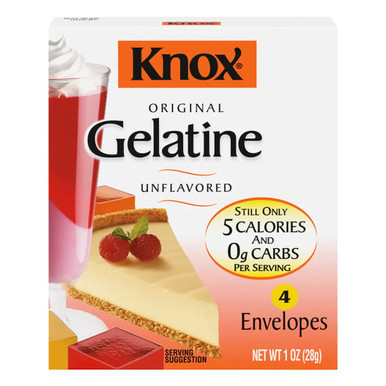 Knox Original Unflavored Gelatine - 4x1 OZ
