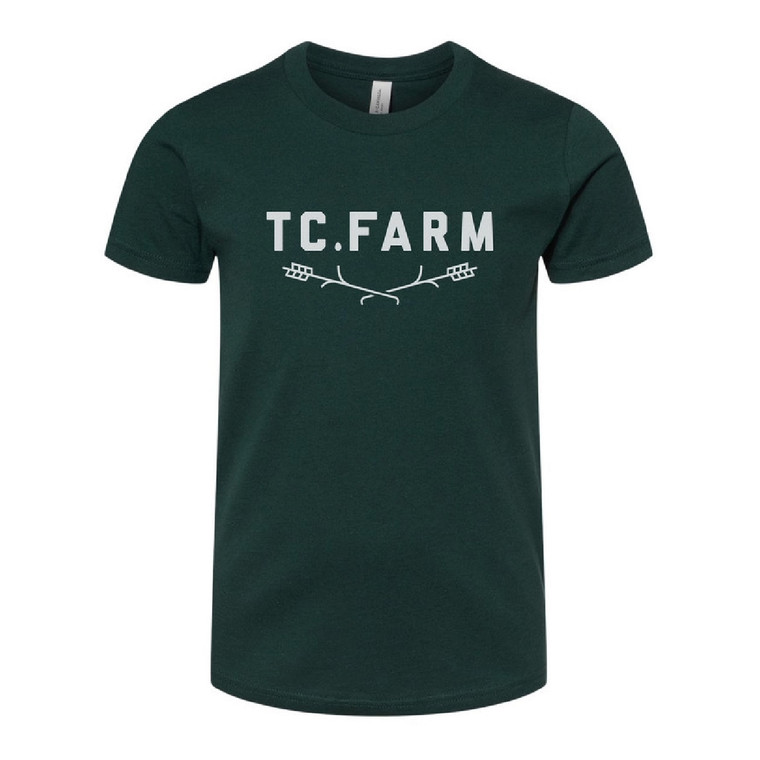 Youth T-Shirt in Forest Green