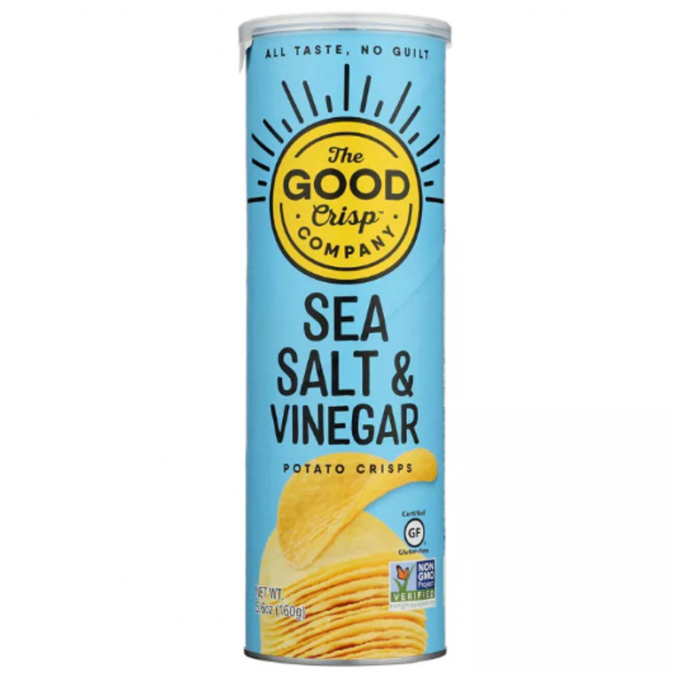 Sea Salt & Vinegar Potato Crisps - 5.6oz