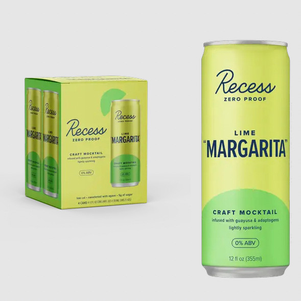 Zero Proof Margarita Lime 4pk - 48FO
