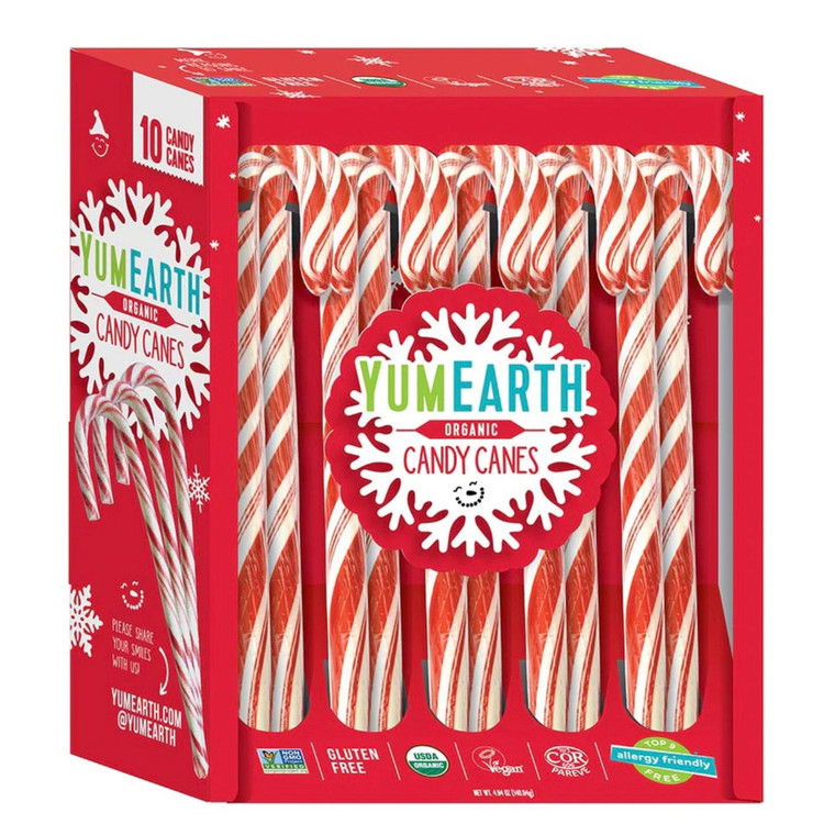 Holiday Candy Canes - 10ct