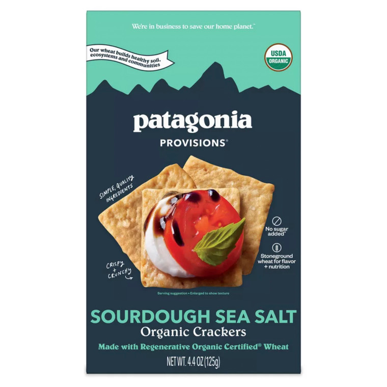 Sourdough Sea Salt Organic Crackers - 4.4oz
