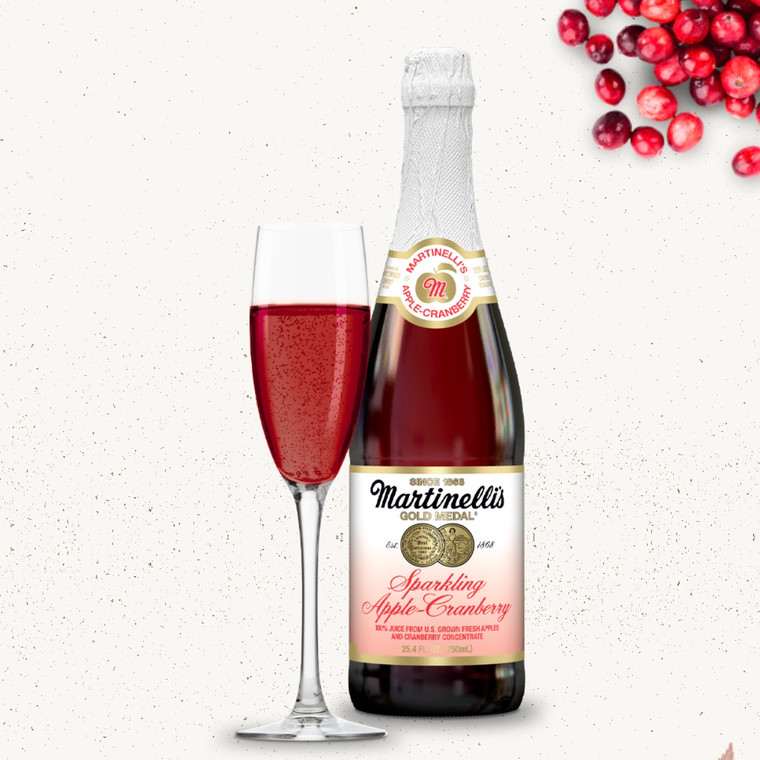 Sparkling Apple-Cranberry - 25.4 fl.oz