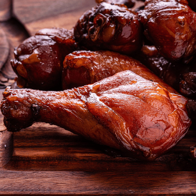 Smoked and Sous Vide Cornish Cross Chicken Drumsticks