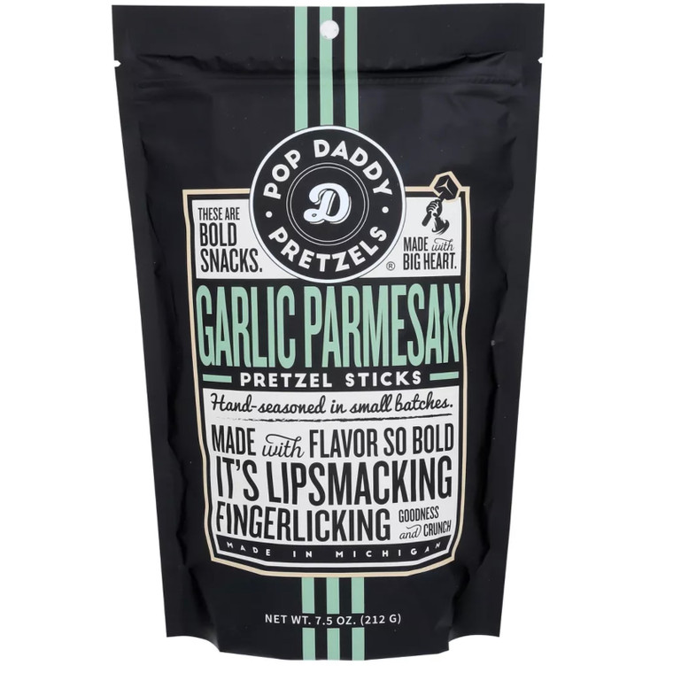 Garlic Parmesan Pretzel Sticks - 7.5oz