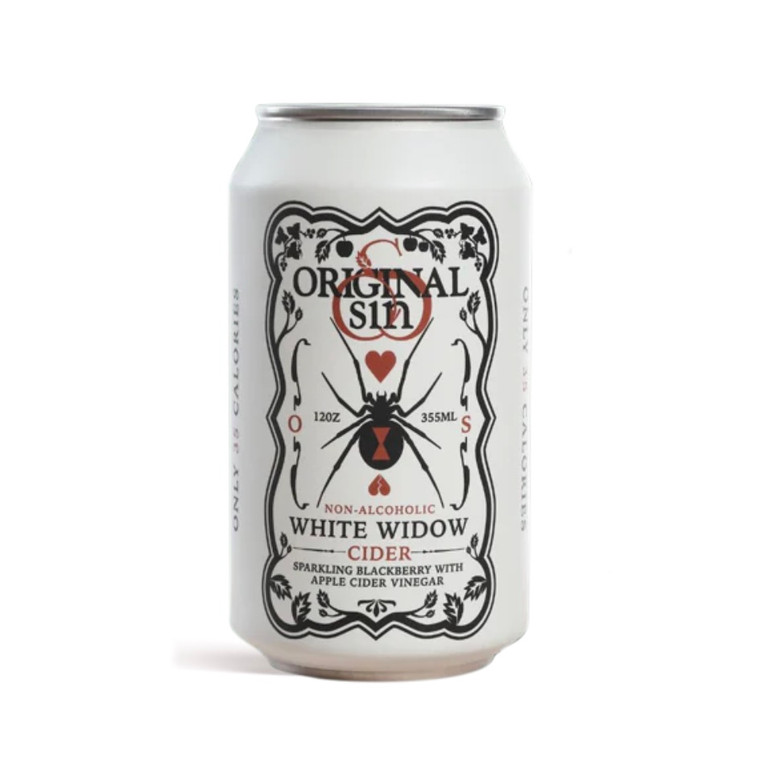 White Widow Non-Alcoholic Cider - 12oz