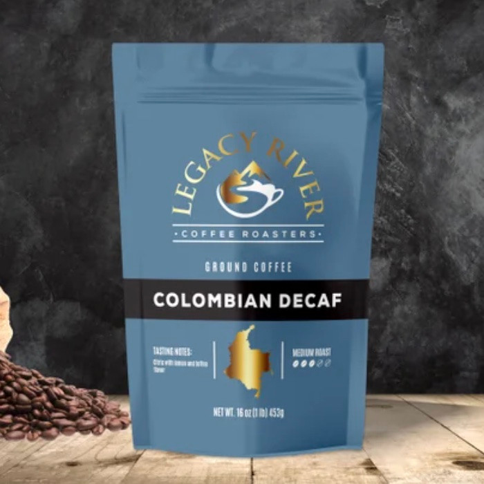 Columbian Decaf Ground Coffee - 16oz