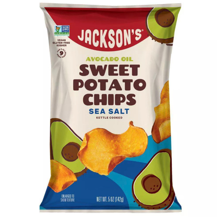 Avocado Oil Sea Salt Sweet Potato Chips¬†- 5oz