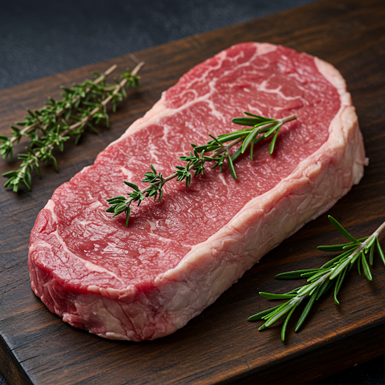 Grass Fed New York Strip Beef Steak - ave 9oz