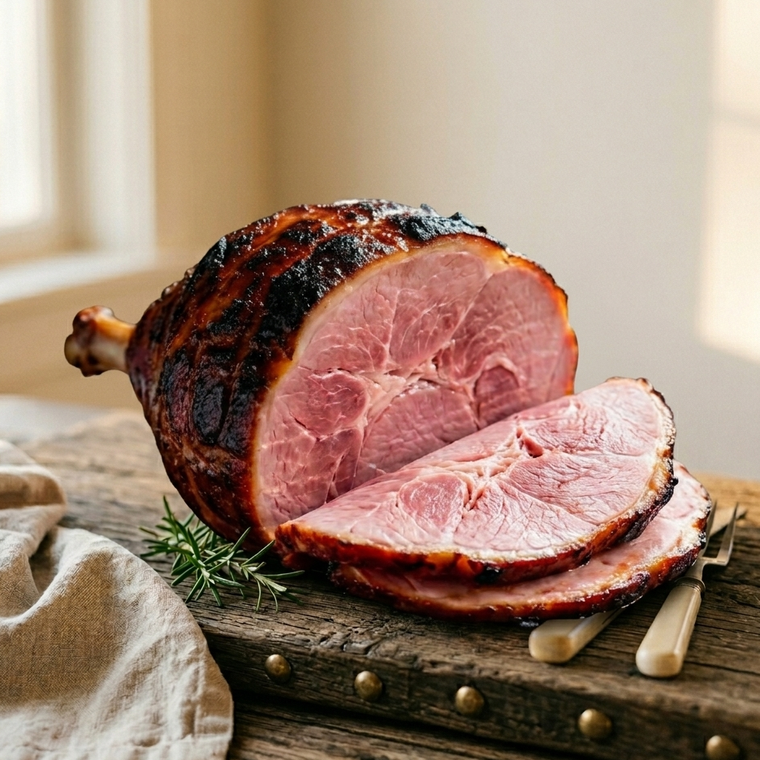 Hickory Smoked Bone-in Ham Roast - avg 6.16lb