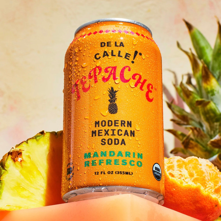 Mandarin Refresco Mexican Soda - 12fl oz