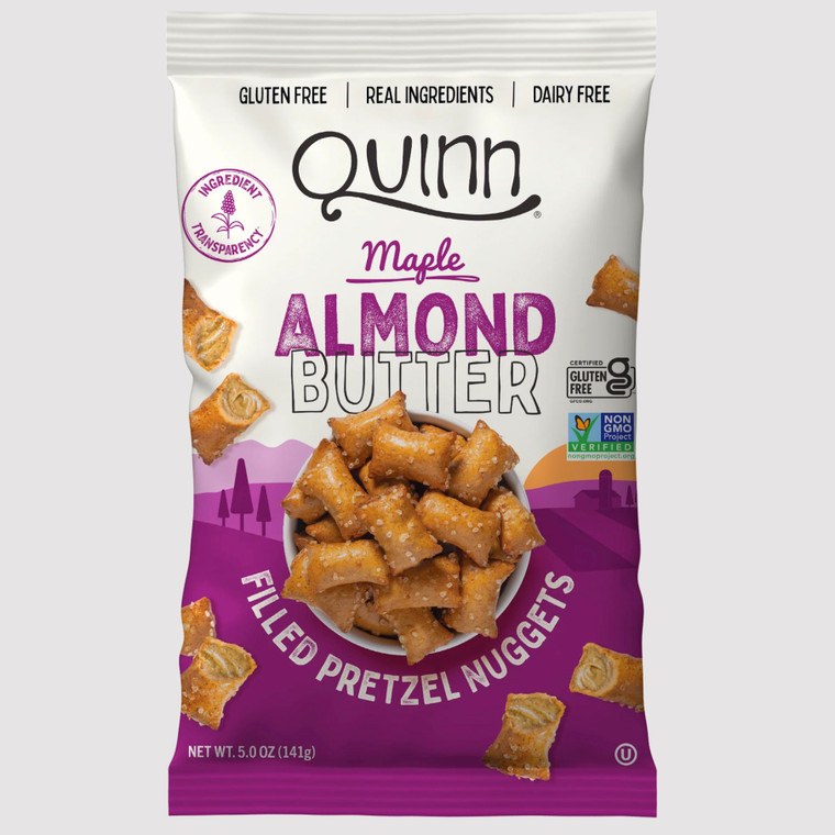 Maple Almond Butter Filled Pretzel Nuggets - 5oz