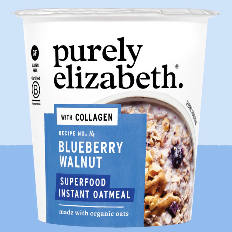 Blueberry Walnut Instant Oatmeal Cup - 2oz