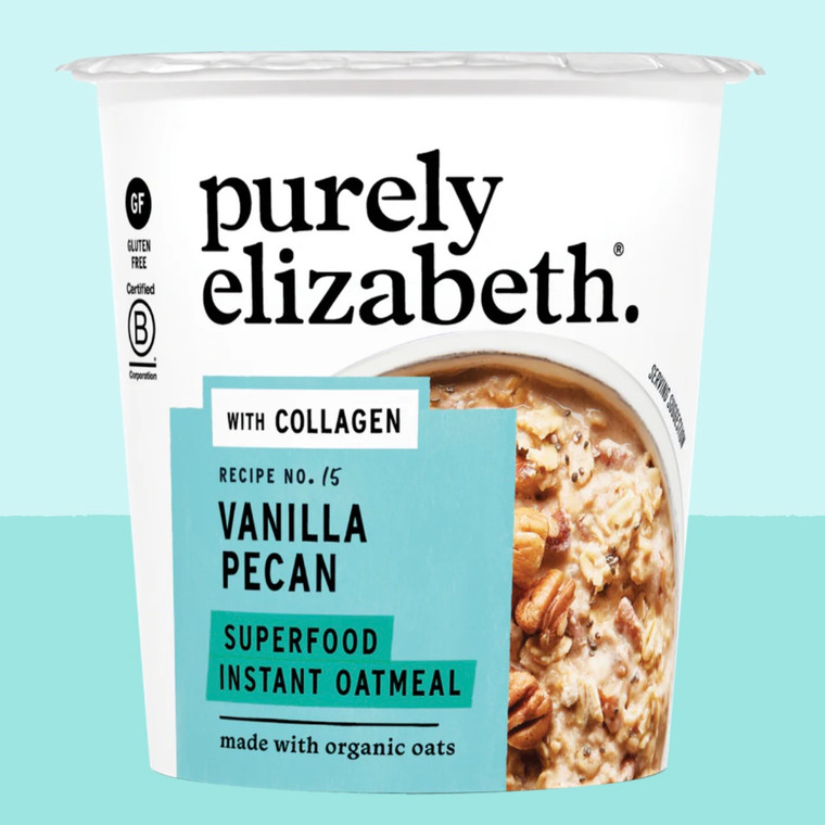 Vanilla Pecan Instant Oatmeal Cup - 2oz