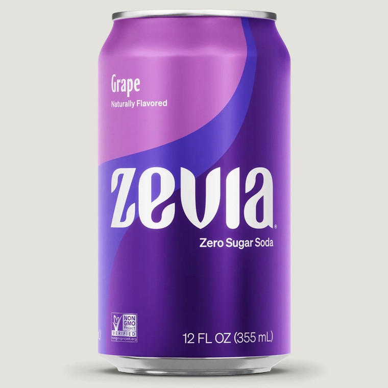 Zero Sugar Grape Soda - 12oz