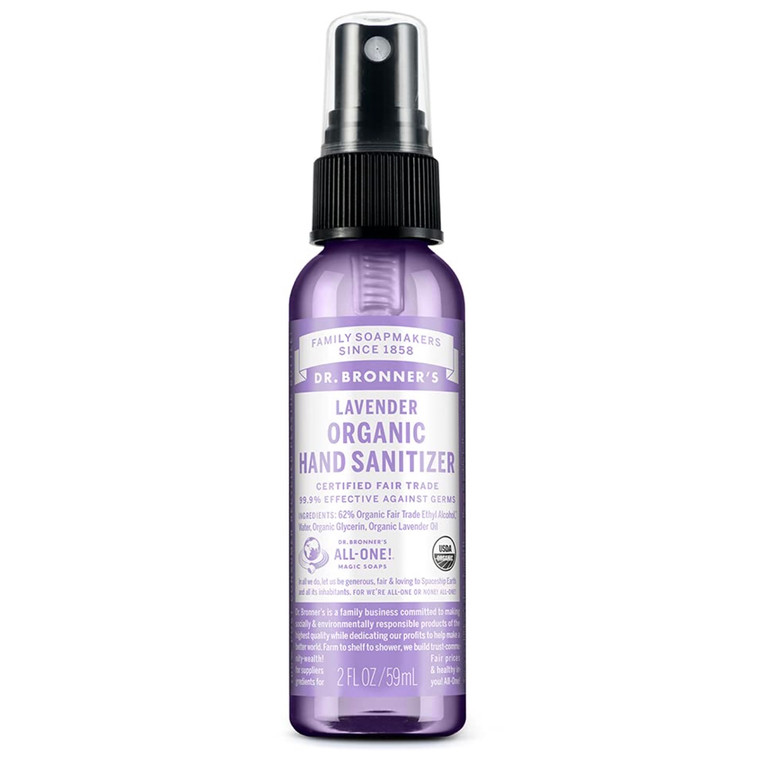 Lavender Hand Sanitizer Spray - 2oz