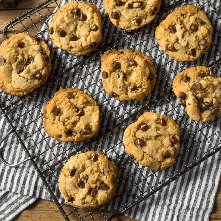 Freshly Baked Chocolate Chip Cookies