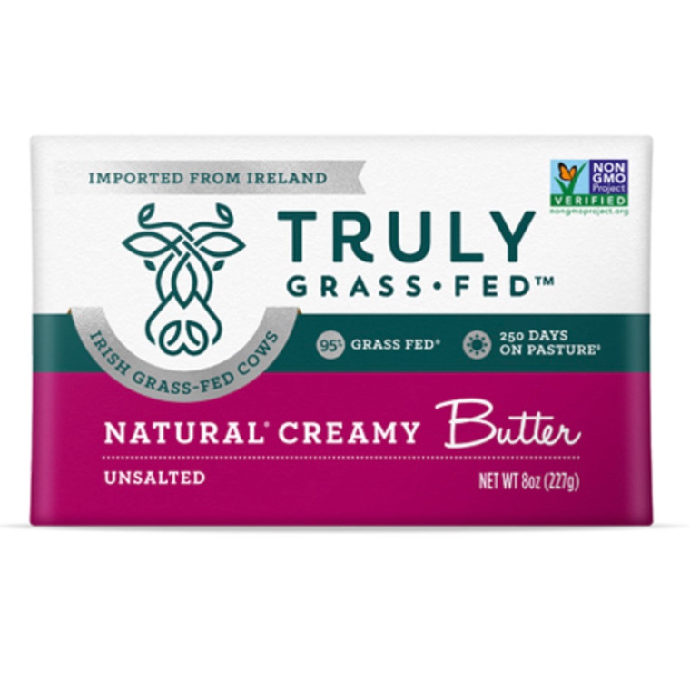 Unsalted Butter Block 95% Grass Fed - 8oz