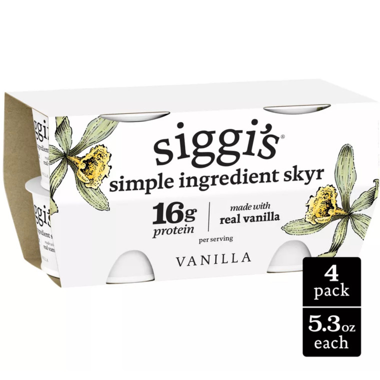 Vanilla Skyr Yogurt 4ct - 21.2oz