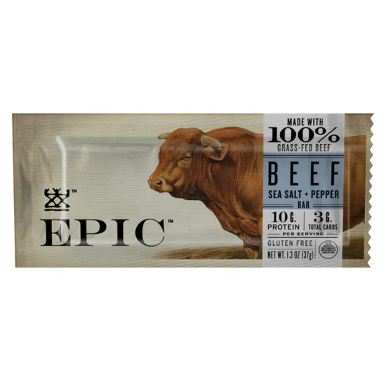 Beef Sea Salt & Pepper Bar - 1.3oz