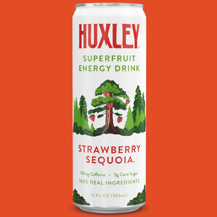 Strawberry Sequoia Energy Drink - 12fl oz