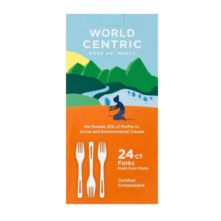 Compostable Forks - 24ct