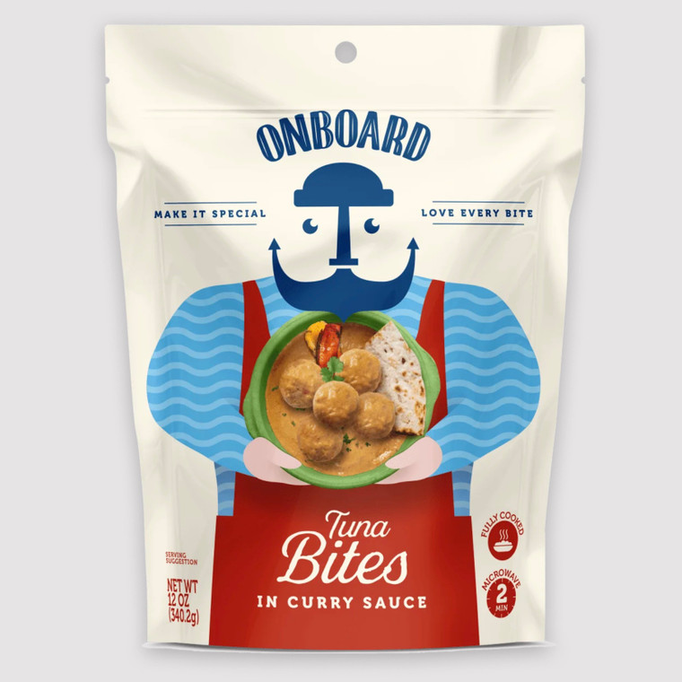 Yellowfin Tuna Bites in Curry Sauce - 12oz