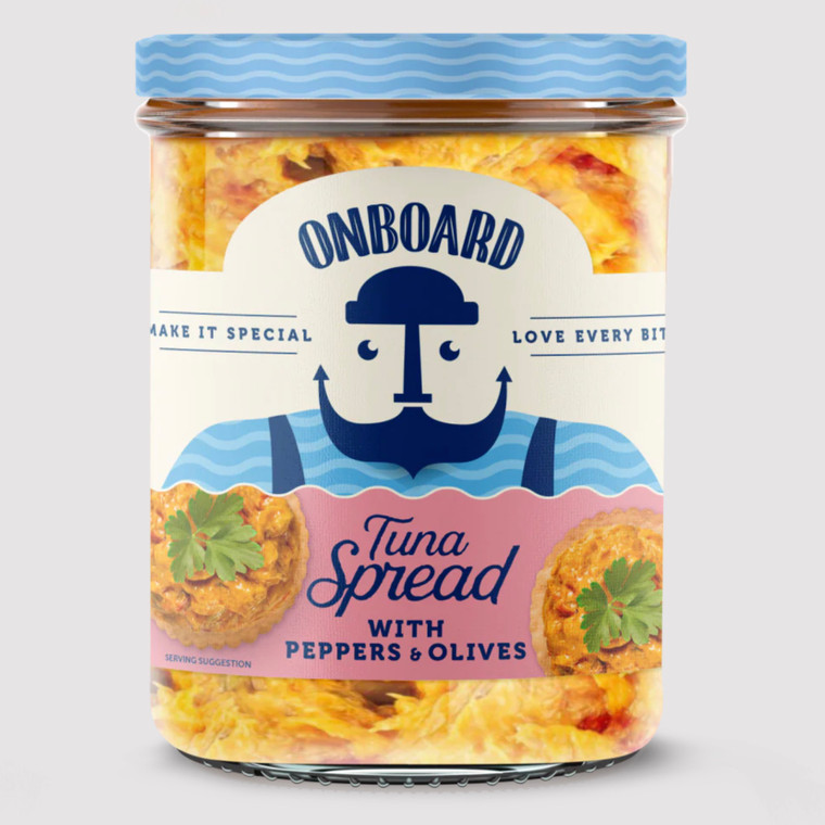 Olives & Peppers Tuna Spread - 7.1oz