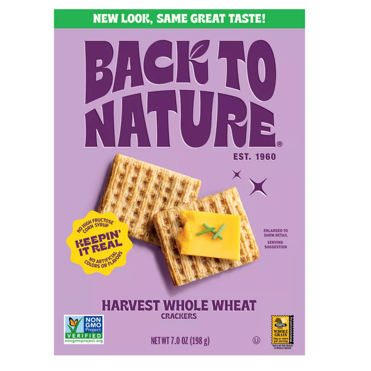Harvest Whole Wheat Crackers - 7oz