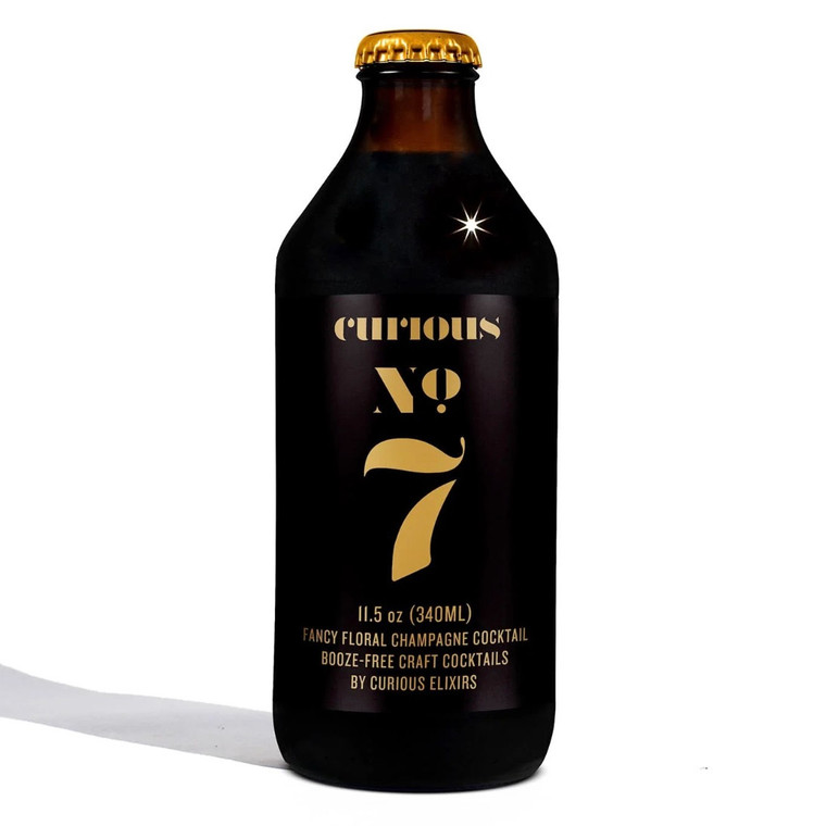 Curious No. 7 Fancy Floral Champagne Cocktail - 11.5oz