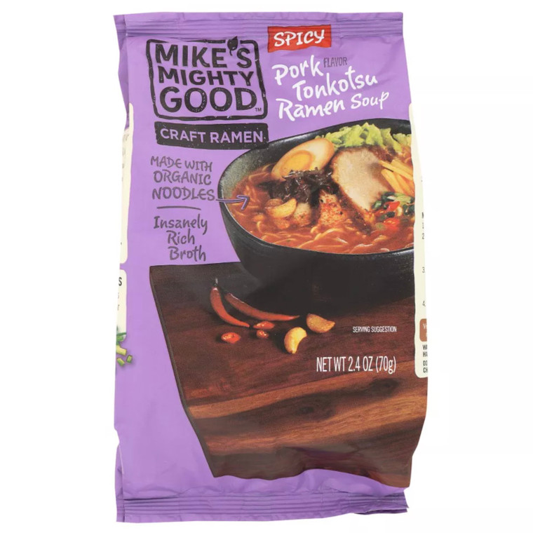 Pork Tonkotsu Ramen Soup - 2.4oz