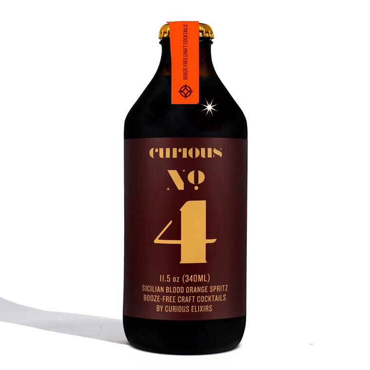 Curious No. 4 Sicilian Blood Orange Spritz - 11.5oz